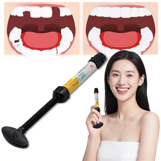 치과용 광경화 복합 수지 키트 충전 재료, 접착제, 시멘트 포함, 자가 수리용 치아 복원 세트
